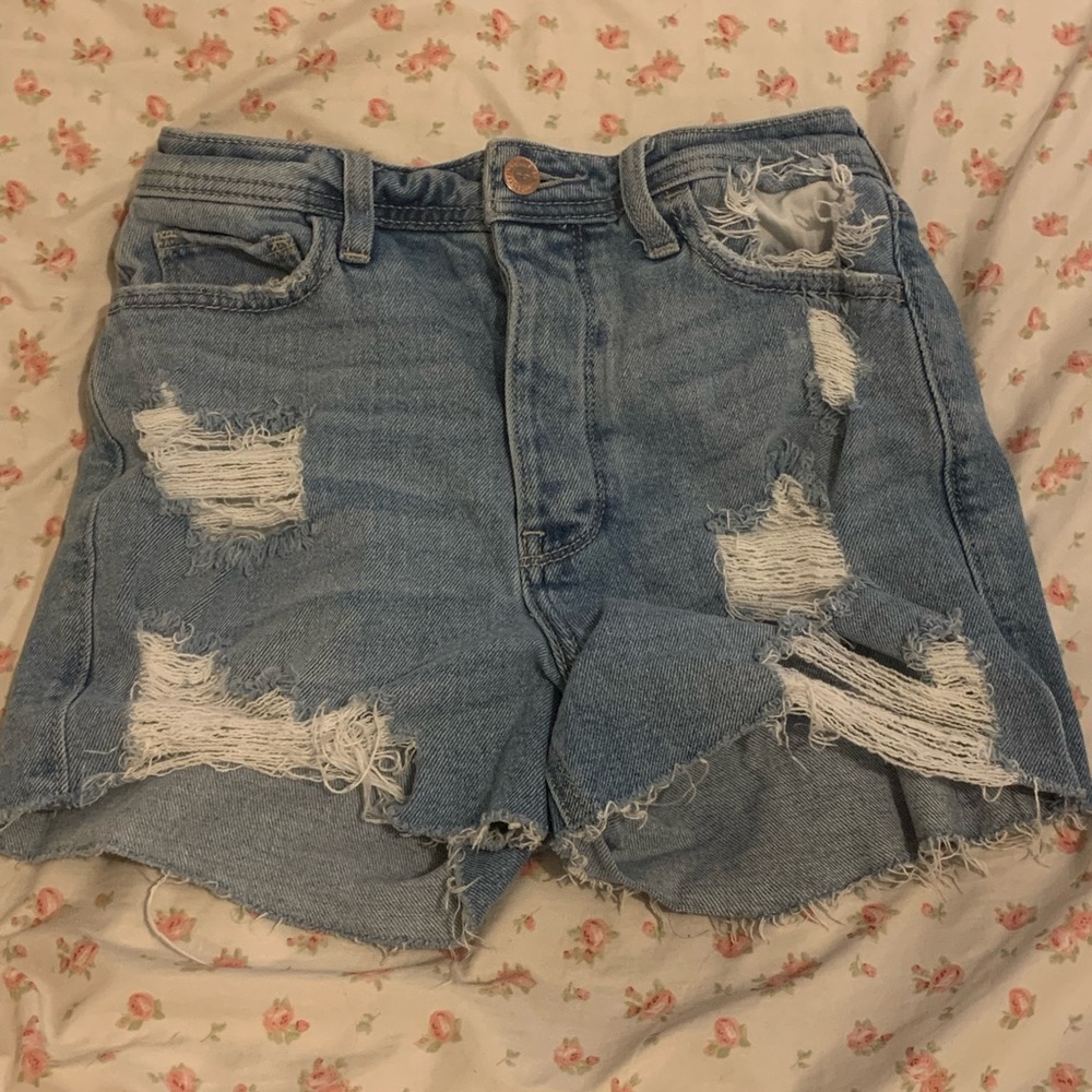 high rise mom jeans from hollister